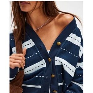 Free People Grace cardigan, frost